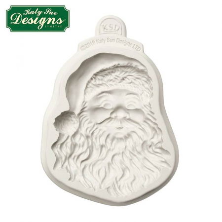 Ustensile Decorare Tort - Mulaj Silicon Cap Mos Craciun Katy Sue 10 x 8 cm