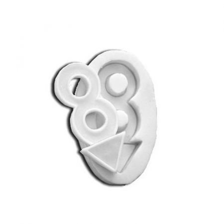 Mulaje de Silicon - Mulaj Silicon Cifra 8, 5.9 x 2.4 cm (SLK 008)