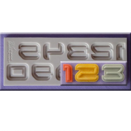 Mulaje de Silicon - Mulaj Silicon Cifre Science Fiction H 1.9 cm