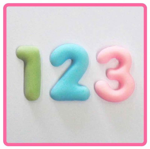 Mulaje de Silicon - Mulaj Silicon Cifre Stil Bombat H 1.5 cm