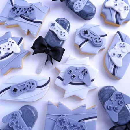 Mulaj Silicon Controler Console Jocuri PC 3 Subiecte, 5.1-4.8x3.2-2 cm [5]