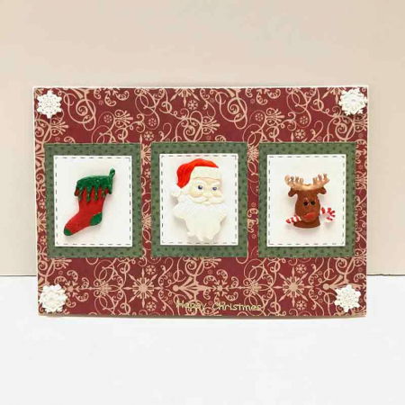 Mulaj Silicon Craciun, 2.5 - 4 x 2 - 3 cm, 4 Decoruri [2]