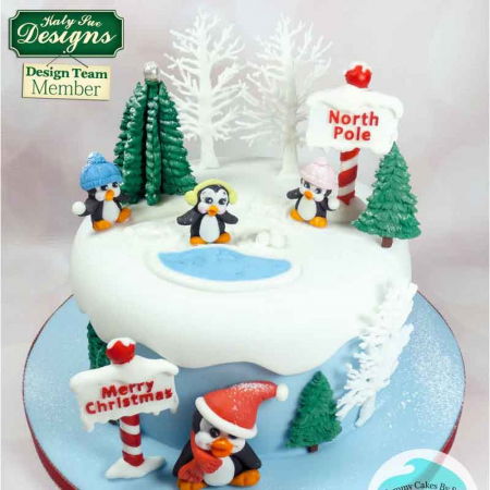 Mulaj Silicon Craciun - Decor cu Mesaj, 2 Subiecte 7.1 x 4.2 cm [2]