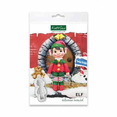 Mulaj Silicon Craciun - Elf Ø 8.2 cm [3]
