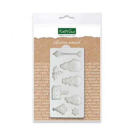 Ustensile Decorare Tort - Mulaj Silicon Craciun - Iarna este aici, 8 Subiecte