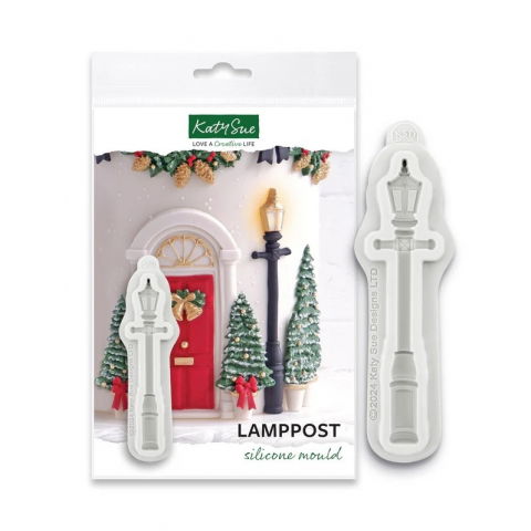 Mulaje de Sezon - Mulaj Silicon Craciun - Lampadar, H 12.7 cm