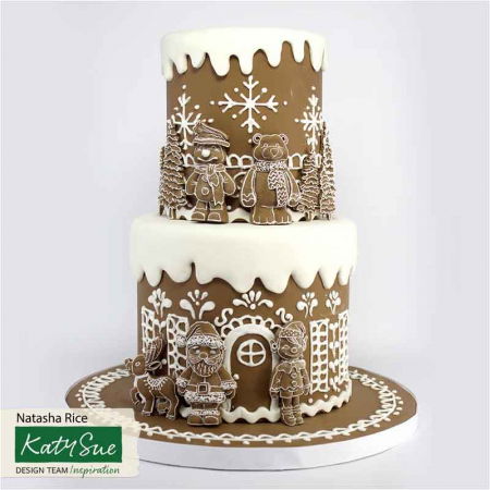 Mulaje de Sezon - Mulaj Silicon Craciun - Ren Ø 5.9 cm