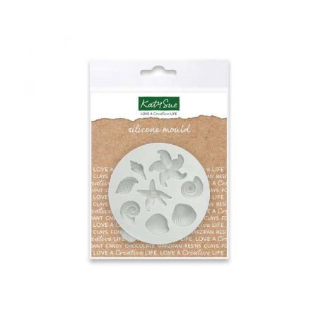 Ustensile Decorare Tort - Mulaj Silicon Creaturi Marine, 8 Figurine, Ø 1.5 - 3 cm 