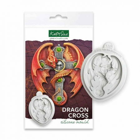 Mulaje de Silicon - Mulaj Silicon Crucea Dragonului, 1 Subiect 6.4 x 5.4 cm
