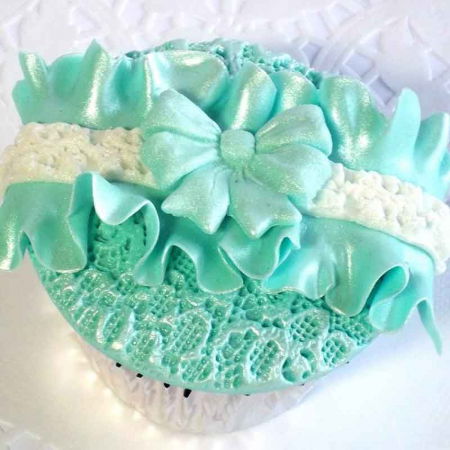 Mulaj Silicon Dantela 10.2 x 10.2 x H 0.4 cm [3]