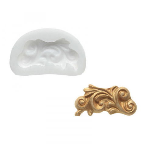 Mulaje Decor Clasic, Baroc - Mulaj Silicon Decor Baroc, 4 x 4.2 cm (SLK146)