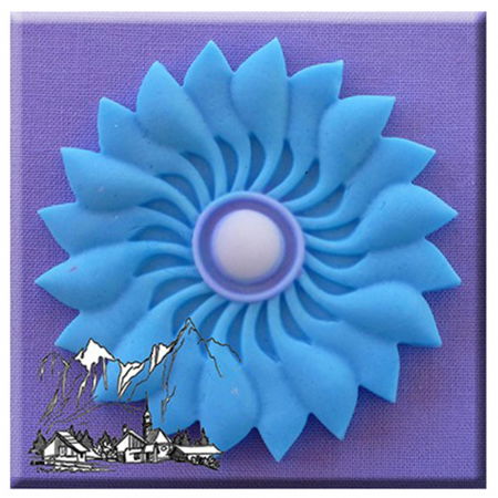 Mulaje de Silicon - Mulaj Silicon Decor Floare / Top Cupcakes Ø 6 cm