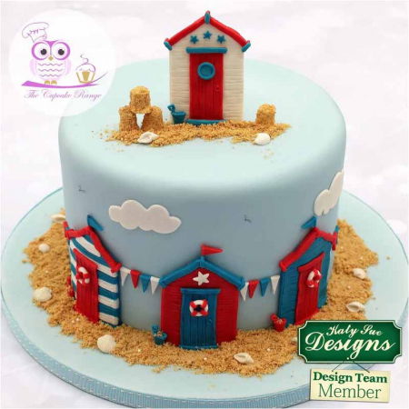 Mulaje de Silicon - Mulaj Silicon Decor Marin - Cabina Plaja, 1 Subiect 8 x 5.8 cm