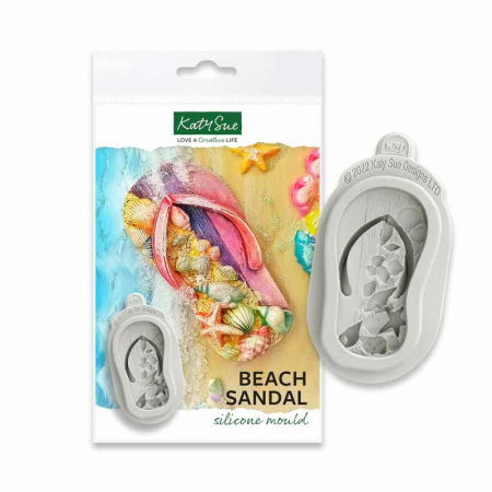 Mulaje de Silicon - Mulaj Silicon Decor Marin - Slap Plaja, 1 Subiect 7.8 x 4 cm