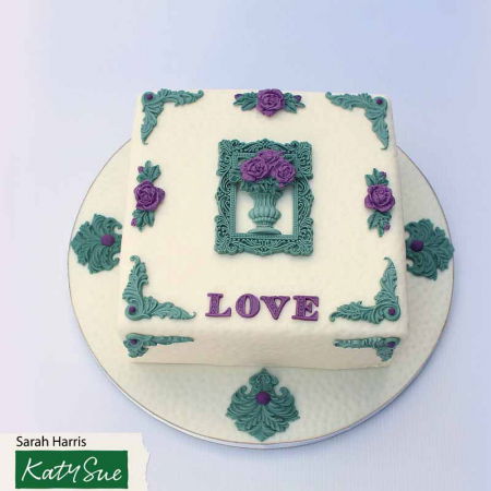 Mulaj Silicon Decor Rococo 4 Subiecte Ø 5.5 - 4.3 cm [4]