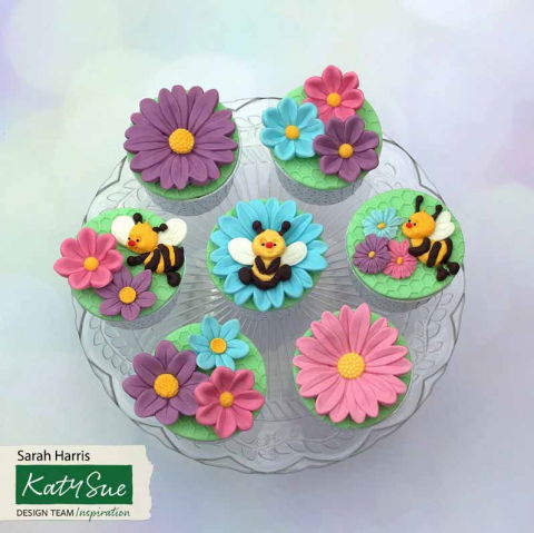 Covorase Silicon Decor Relief - Mulaj Silicon Decor Textura Fagure 13.5 x 12.3 cm si Albine