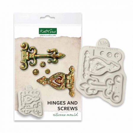 Mulaje de Silicon - Mulaj Silicon Decor Vintage / Industrial - Balamale si Cuie, 5 Subiecte