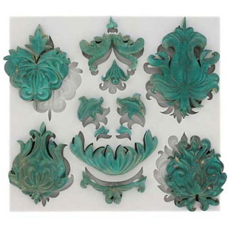 Mulaj Silicon Decoruri Baroc Ø 4 - 6 cm [4]