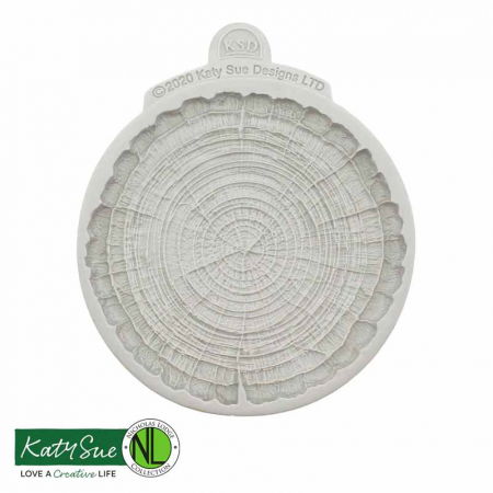 Ustensile Decorare Tort - Mulaj Silicon Felie Butuc Lemn Ø 12.5 cm