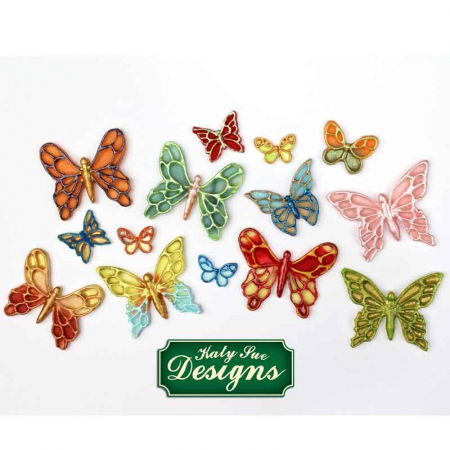 Mulaje de Silicon - Mulaj Silicon Fluturi 6 Subiecte Ø 3.5 - 1 cm