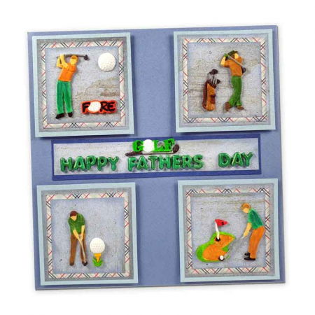 Mulaj Silicon Golf, 6 Subiecte Ø 2 - 3.5 cm [2]