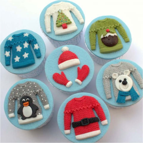 Mulaj Silicon Hainute de Iarna, 4 Subiecte Ø 3 - 6.5 cm [4]