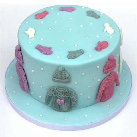 Mulaj Silicon Hainute de Iarna, 4 Subiecte Ø 3 - 6.5 cm [2]