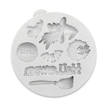 Mulaj Silicon Halloween, 1.7 - 5 x 0.9 - 1.7 cm, 7 Decoruri [2]