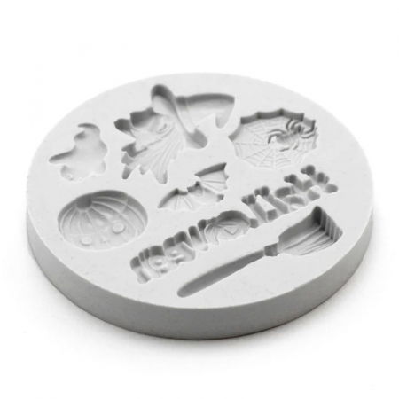 Mulaje de Silicon - Mulaj Silicon Halloween, 1.7 - 5 x 0.9 - 1.7 cm, 7 Decoruri