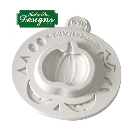 Ustensile Decorare Tort - Mulaj Silicon Halloween - Fete din Dovlecei, 1 Subiect Ø 4.2 cm