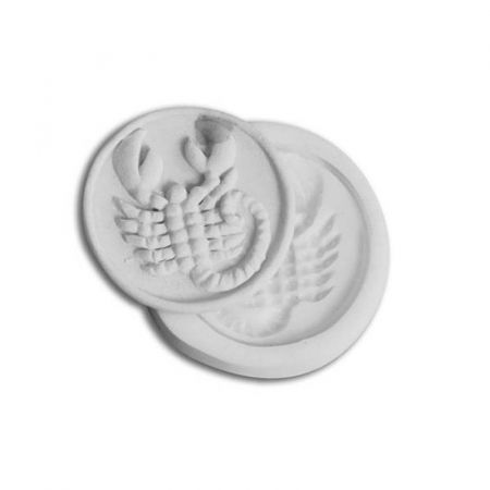 Ustensile Decorare Tort - Mulaj Silicon Horoscop Scorpion, Ø 3.8 cm (SLK155)