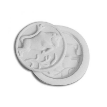 Mulaje de Silicon - Mulaj Silicon Horoscop Taur, Ø 3.8 cm (SLK149)