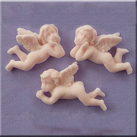 Ustensile Decorare Tort - Mulaj Silicon Ingerasi, 4.5x2.3cm