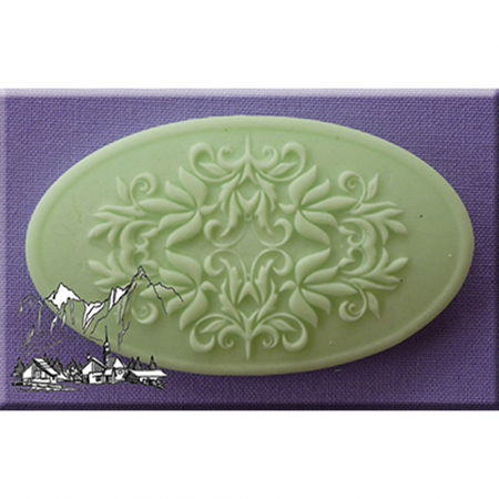 Mulaje Decor Clasic, Baroc - Mulaj Silicon Medalion Clasic Oval 6.8 x 4 cm