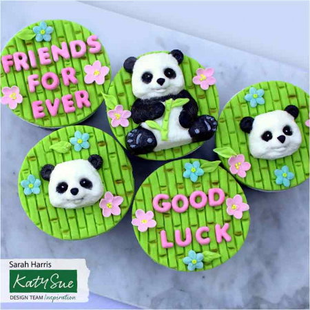 Mulaj Silicon Panda si Bambus Katy Sue 6.3 x 5.9 x 1.5 cm [3]