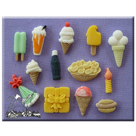 Mulaje de Silicon - Mulaj Silicon Party Time Ø 1.5 - 2.5 cm, 13 Subiecte