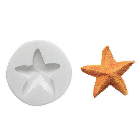Mulaje de Silicon - Mulaj Silicon Stea de Mare, Ø 5 cm (SLK073)