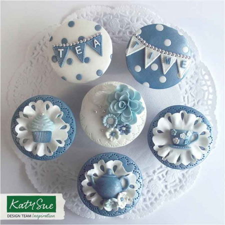 Mulaj Silicon Tea Time, 3 Subiecte Ø 3.1 si 4.6 cm [3]