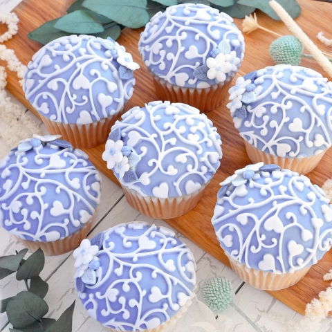 Mulaj Silicon Textura Dantela cu Inimioare, 10 x 10 cm [2]