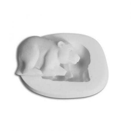 Mulaje de Silicon - Mulaj Silicon Urs, 5 x 3.3 cm (SLK119)