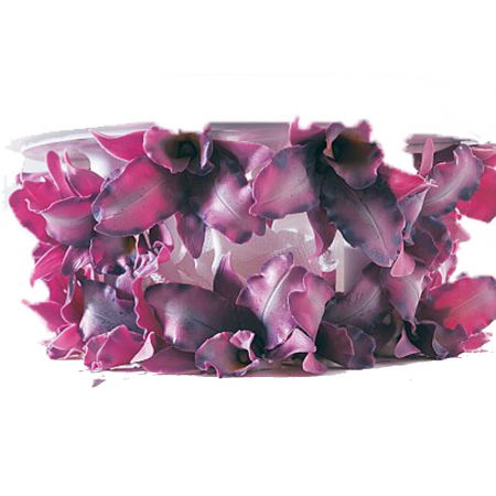 Ustensile Decor Pasta de Zahar - Orhidee Chinezeasca Mica - Decupatoare Plastic Ø 4 - 5.5 cm, Set 3 Buc