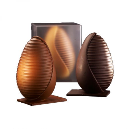 Ciocolaterie - Matrite, Ustensile - Ou Paste 3D Ø 13 x H 20  cm - Kit Matrite Plastic 2 Subiecte