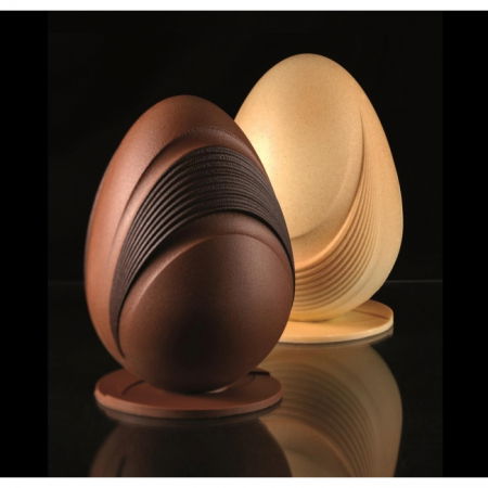 Ciocolaterie - Matrite, Ustensile - Ou Paste 3D Ø 14 x H 20  cm - Kit Matrite Plastic