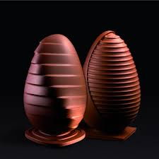 Ciocolaterie - Matrite, Ustensile - Ou Paste 3D Ø 14 x H 21.5  cm - Kit Matrite Plastic