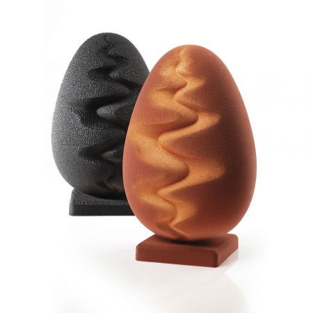 Ciocolaterie - Matrite, Ustensile - Ou Paste 3D Senna Ø 14 x h 21.5 cm - Kit Matrite Plastic 2 Subiecte