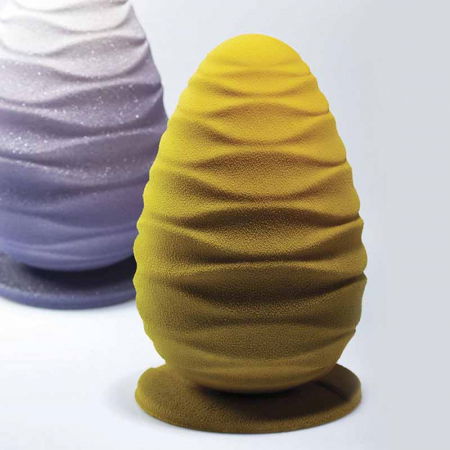 Ciocolaterie - Matrite, Ustensile - Ou Paste Beauty Ø 13 x H 20 cm, Set Matrite Plastic 2 Subiecte Ciocolata