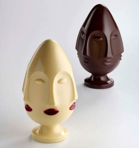 Ciocolaterie - Matrite, Ustensile - Ou Paste Modi Ø 13.5 × H 23.5 cm Set Matrite Plastic 2 Subiecte Ciocolata