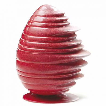 Matrite Oua Ciocolata - Ou Paste Organic Ø 13.5 x H 21.5cm, Set Matrite Plastic 2 Subiecte Ciocolata