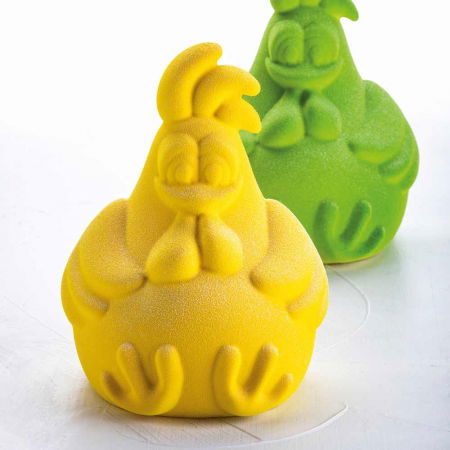 Matrite Oua Ciocolata - Ou Paste Rafael Ø 13.8 x H 18 cm - Kit Matrite Plastic 2 Subiecte