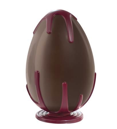 Matrite Oua Ciocolata - Oua Ø 10 x H 15 cm Drip - Matrita Policarbonat Ciocolata, 2 cavitati